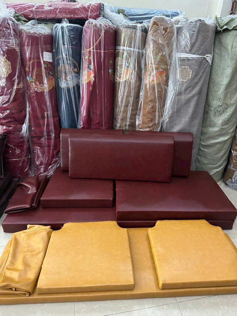 đệm ghế da